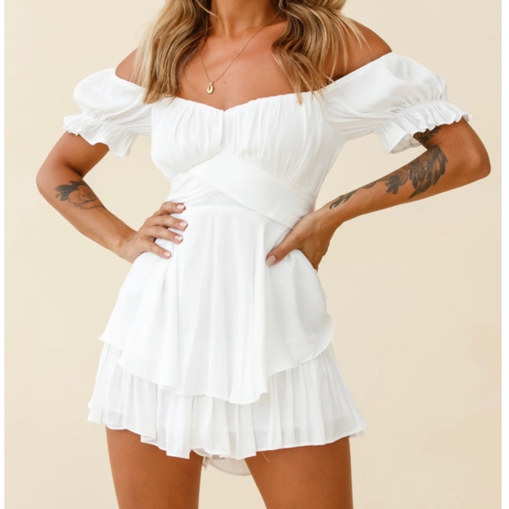 Selfie Leslie Linka Off The Shoulder Romper